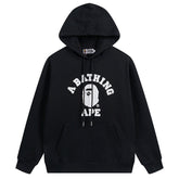 Bape Ape Man Head Pattern Printed Hoodies