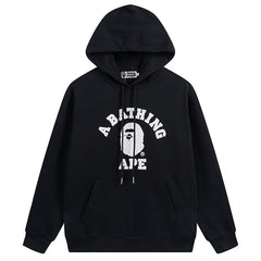 Bape Ape Man Head Pattern Printed Hoodies