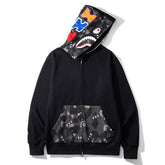 BAPE Camo Shark Hoodie