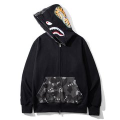 BAPE Camo Shark Hoodie