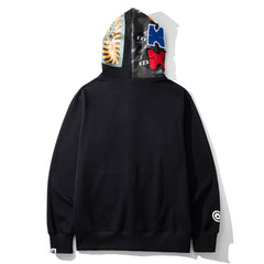 BAPE Camo Shark Hoodie