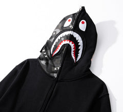 BAPE Camo Shark Hoodie