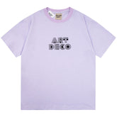 Gallery Dept Art Deco Glittered Logo-Print Cotton-Jersey T-Shirt