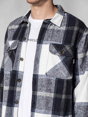 BT Blue Casual Flannel Shirt