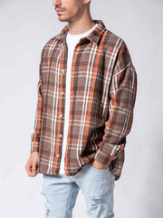 BT Brown Flannel Shirt