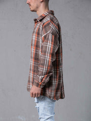 BT Brown Flannel Shirt