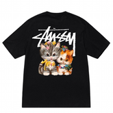 Stussy Kittens T-Shirts #Y1319