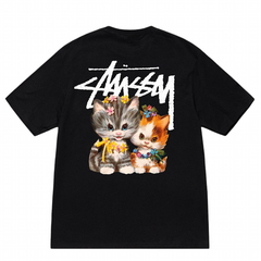 Stussy Kittens T-Shirts #Y1319