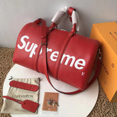 Supreme x LV Travel Bag