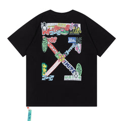 Off White Arrow Logo Printed T-Shirt
