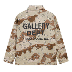 Gallery Dept print camouflage Jacket