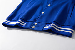 Drew House Baseball Jacket-White