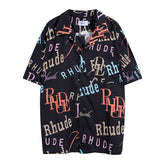 Rhude Letter Logo Shirt
