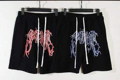 REVENGE Red Blue Lightning Shorts