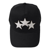 AMIRI 3 Star Logo Trucker Caps
