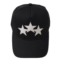 AMIRI 3 Star Logo Trucker Caps