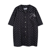 RHUDE Letter Logo Shirt