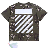 OFF WHITE Tie-dye Panda Arrows crewneck pullover T-shirts