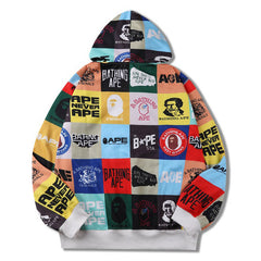 BAPE Square Hoodies