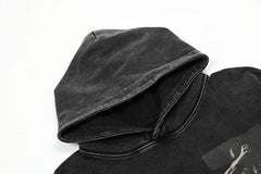 VLONE X Saint religious figures big V print Hoodie