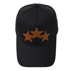 AMIRI 3 Star Logo Trucker Caps