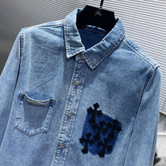 Chrome Hearts Denim Shirt #8152