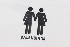 Balenciaga Pride T-Shirt White Oversize