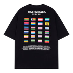 Balenciaga Pride T-Shirt Black Oversize