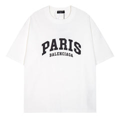 Balenciaga Cities Paris Vintage Jersey T-Shirt Oversize