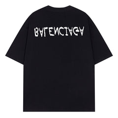 Balenciaga Letter Printed Logo T-Shirt Oversize