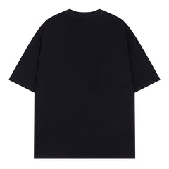 Balenciaga Logo Print Cotton T-shirt Oversize