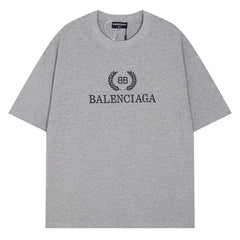 Balenciaga Logo Bb Print T-shirt Oversize