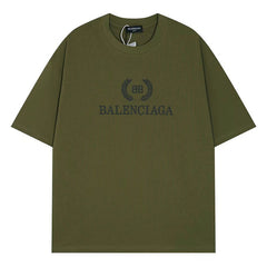 Balenciaga Logo Bb Print T-shirt Oversize