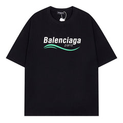 Balenciaga Logo  Letter Print T-shirt Oversize