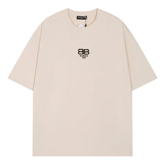 Balenciaga Logo Bb Print T-shirt Oversize