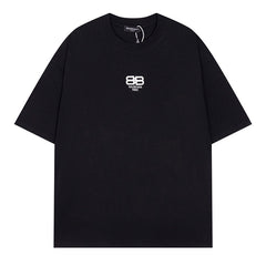 Balenciaga Logo Bb Print T-shirt Oversize