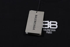 Balenciaga Logo Bb Print T-shirt Oversize