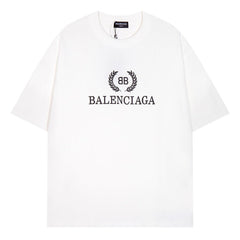 Balenciaga Logo Bb Print T-shirt Oversize