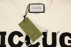 GUCCI Three Headed Bird Print T-Shirt Oversized