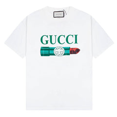 GUCCI GG Lipstick Print T-Shirt Oversized