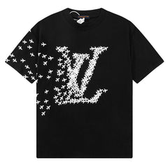 Louis Vuitton Small Airplane Print T-Shirt Oversized