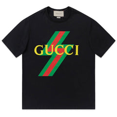 GUCCI Rainbow Blade Print T-Shirt Oversized