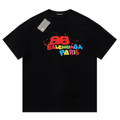 Balenciaga Colorful Logo T-Shirt Oversize