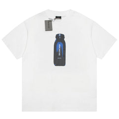 Balenciaga Water Bottle Vintage Print T-Shirt Oversize