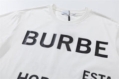 Burberry Classic Letter Print Logo T-shirt Oversize