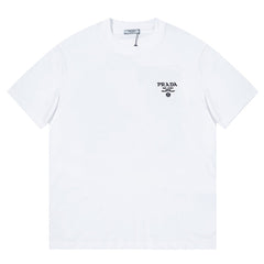 PRADA Printed Logo T-Shirt Oversized Fit