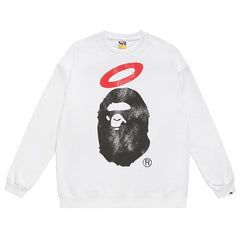 BAPE x Union Ape Head Pattern Print Sweatshirt