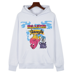 Hellstar Studios Pattern Printed Hoodie