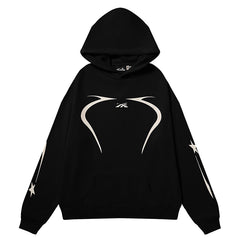 Hellstar Sports Jet Black / Red Hoodie