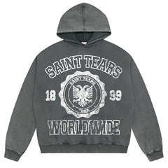 SAINT MICHAEL Graphic Printed Hoodies